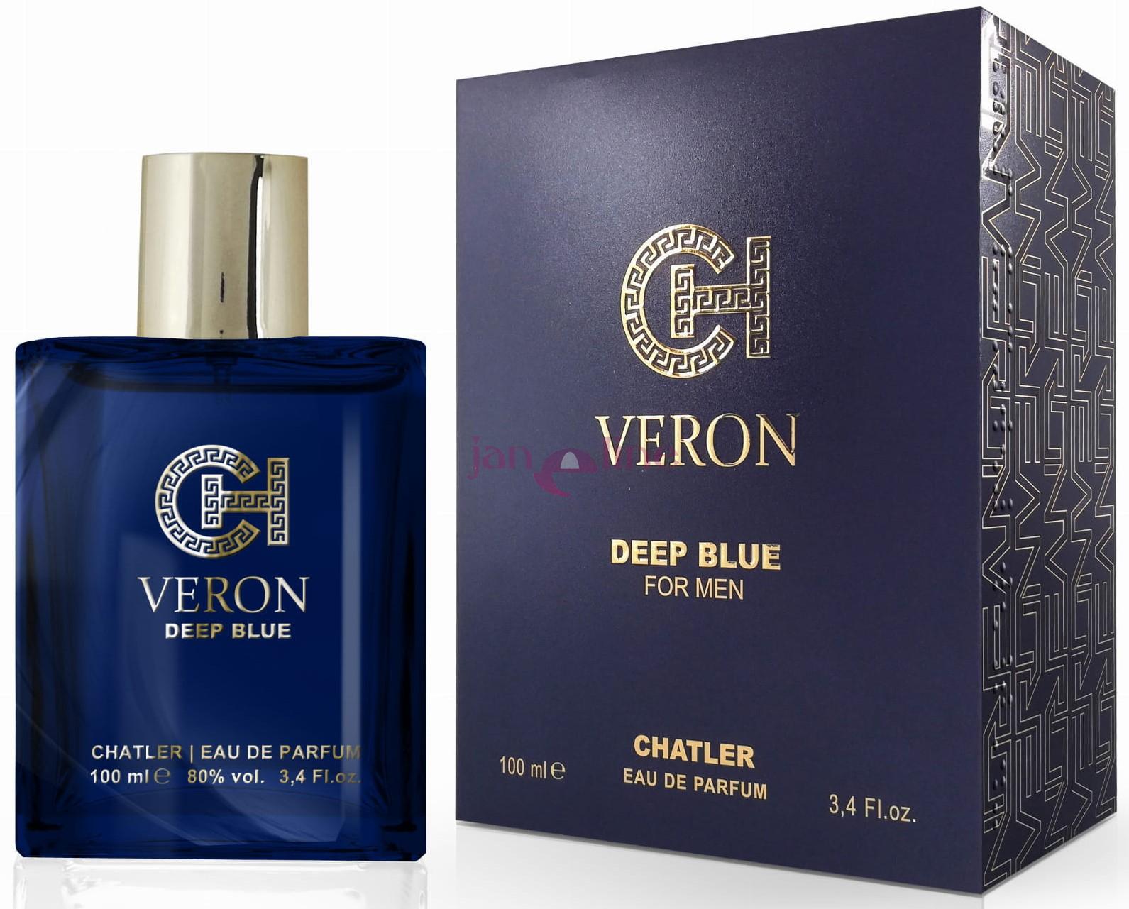 CHATLER VERON DEEP BLUE FOR MEN - parfémová voda 100ml 
