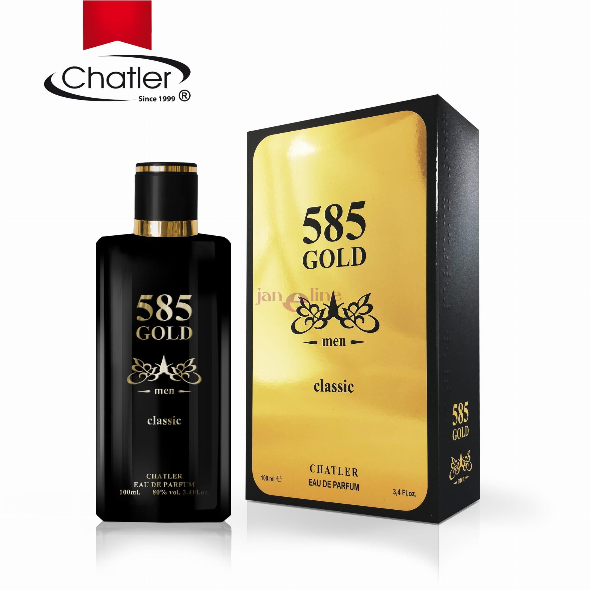 CHATLER 585 GOLD CLASSIC MEN - parfémová voda 100ml 