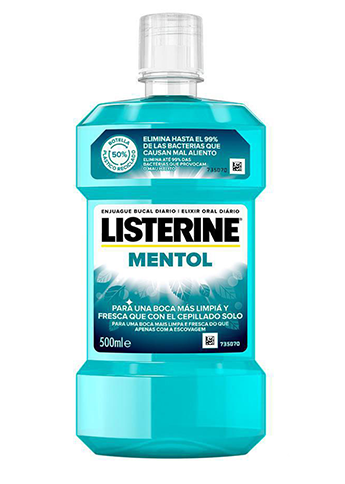 LISTERINE Mentol - ústna voda 500 ml 